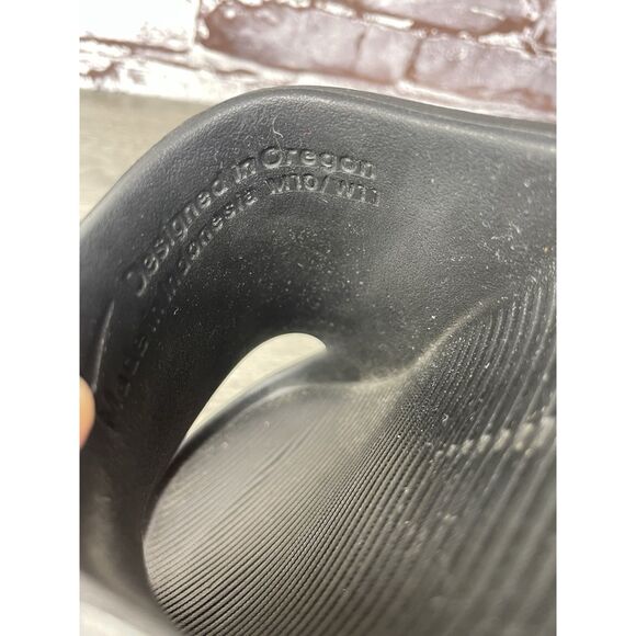 Nike Calm Slides Black Rubber Sandals Men’s Sz 10M US/43EU Women 11US FD4116-001 - Picture 4 of 16